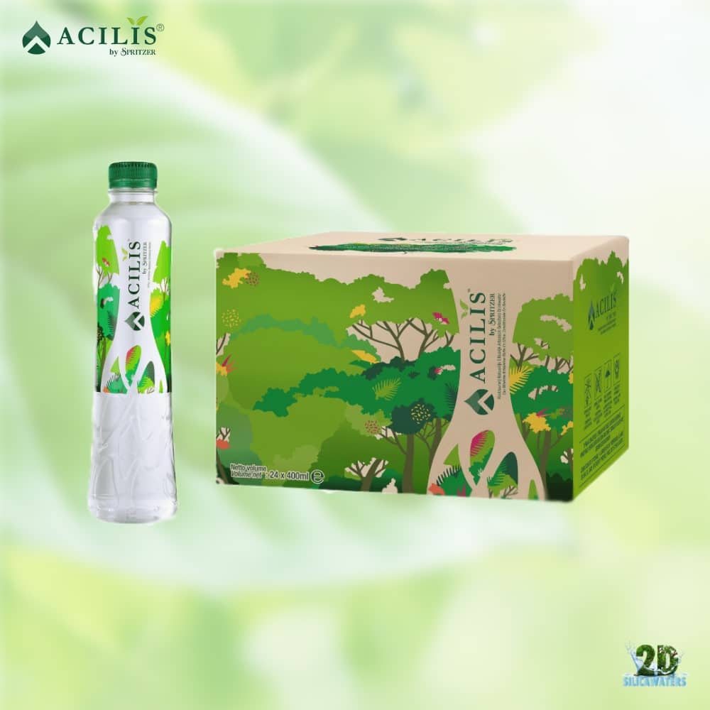 ACILIS Agua de sílice 24x400 ml